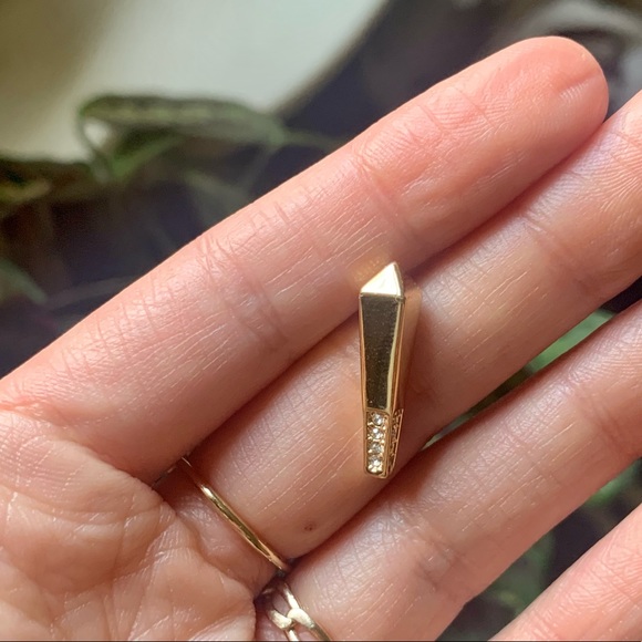 Geometric earrings - Picture 3 of 3